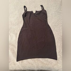 SKIMS Black Mini Dress